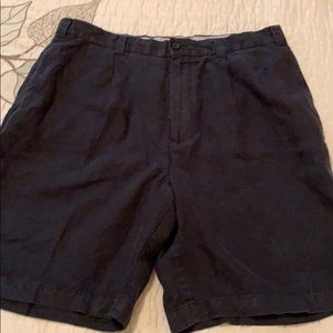 Daniel Cremieux dark blue linen shorts Men size 36